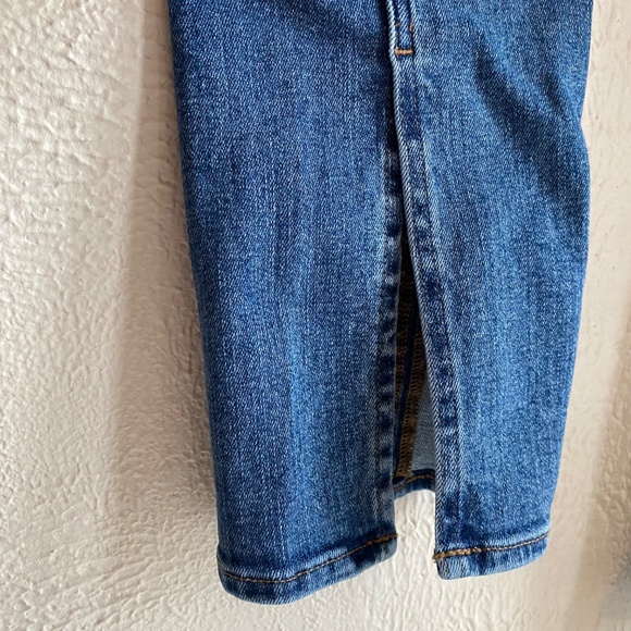 Madewell Stovepipe Full Length in Slit-hem edition Size 29 *NEVER WORN* - Picture 7 of 15